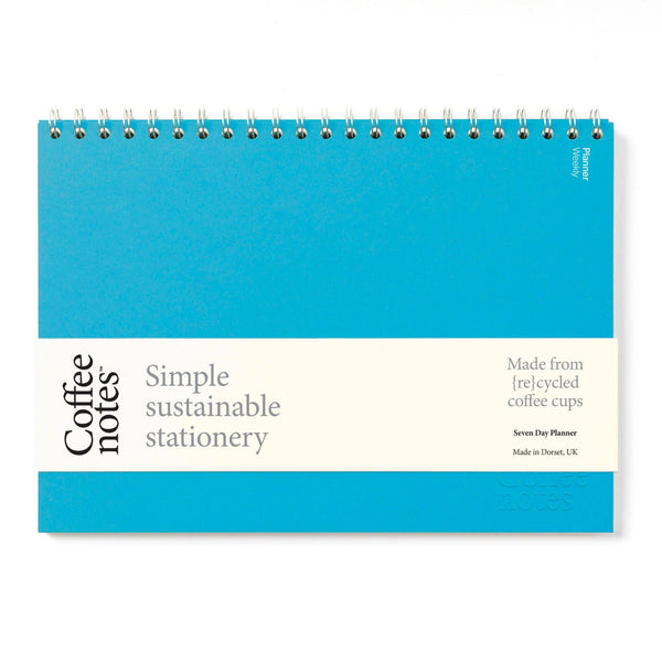 Coffeenotes Deep Blue Undated Weekly Planner