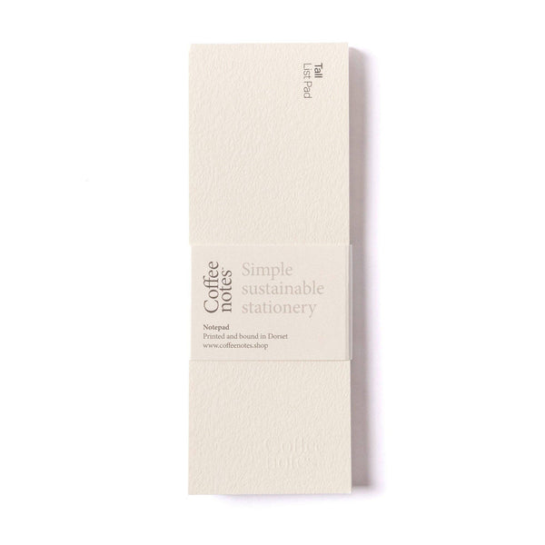 Coffeenotes Crème List Pad