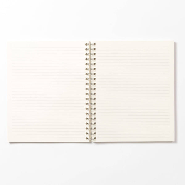 Coffeenotes Cobalt Blue Wirebound Notebook - Lined