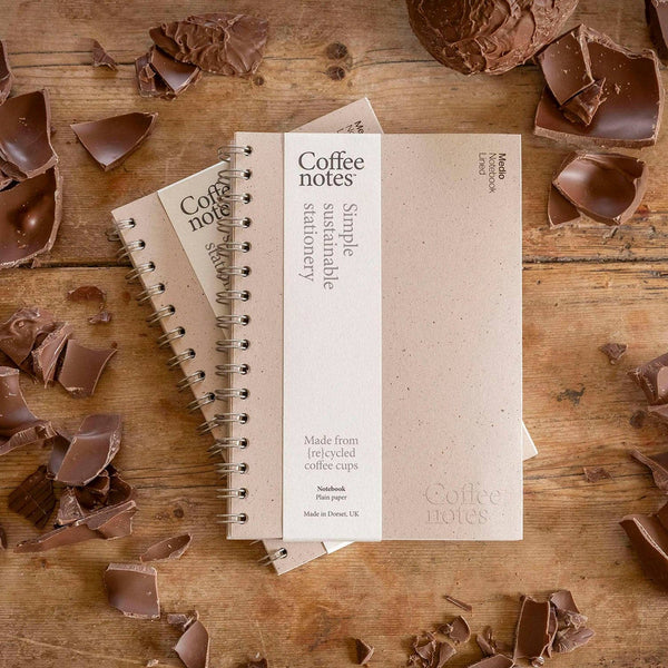 Coffeenotes Cocoa Wirebound Notebook - Lined