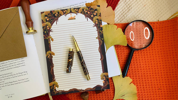 SplitMoon Studios Gingko A5 Notepad