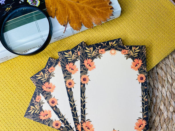 SplitMoon Studios Sun Flower A6 Notepad
