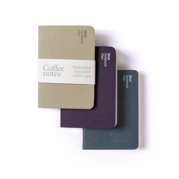 Coffeenotes A7 Shot Notebooks (3-Pack) - Tailors
