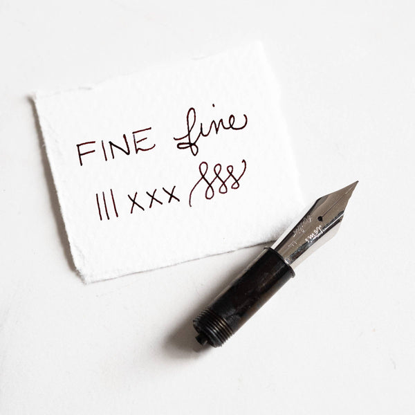 Tom's Studio Fine Fountain Pen Nib - Stainless Steel