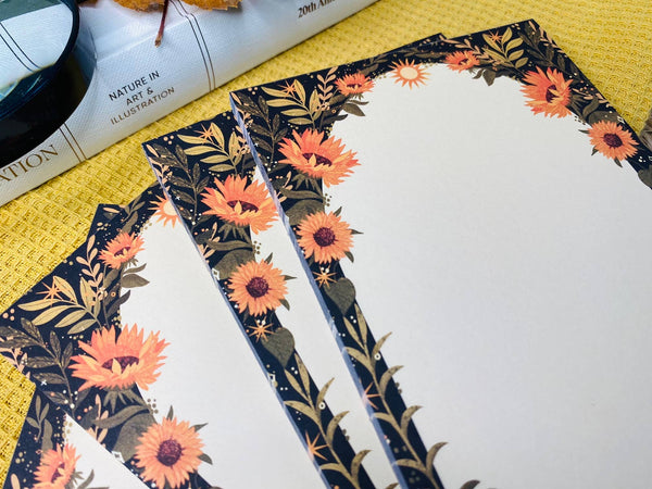 SplitMoon Studios Sun Flower A6 Notepad