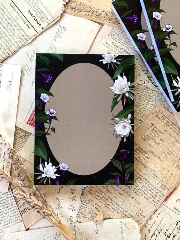 The Creeping Moon Night Garden Notepad