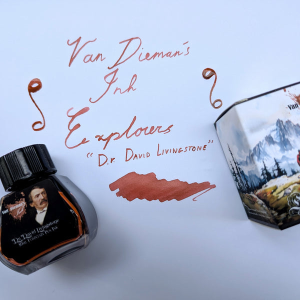 Van Dieman's Ink Dr David Livingstone Fountain Pen Ink