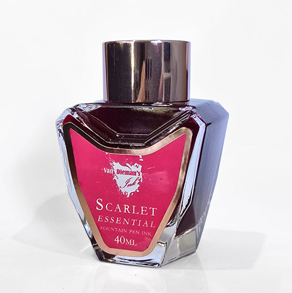Van Dieman's Ink Scarlet Essential Fountain Pen Ink
