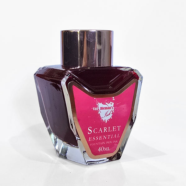 Van Dieman's Ink Scarlet Essential Fountain Pen Ink