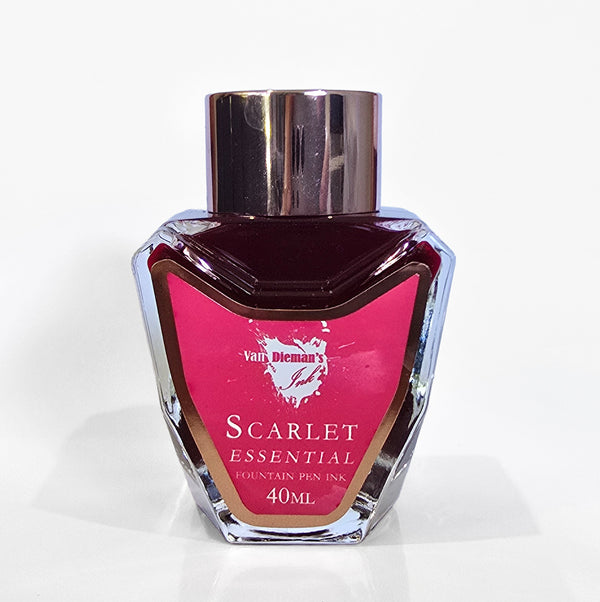 Van Dieman's Ink Scarlet Essential Fountain Pen Ink