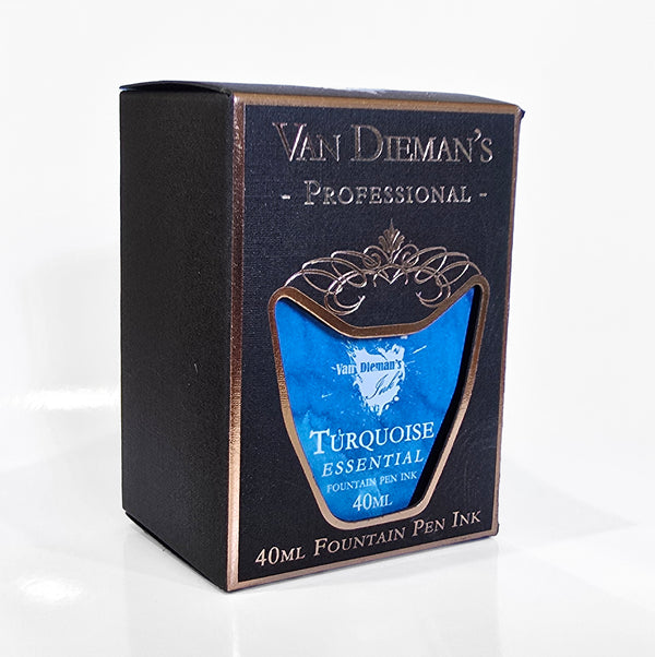 Van Dieman's Ink Turquoise Essential Fountain Pen Ink