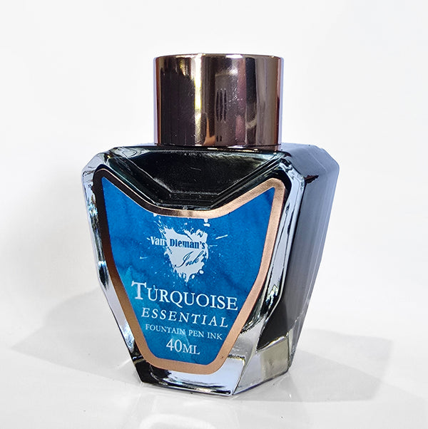 Van Dieman's Ink Turquoise Essential Fountain Pen Ink