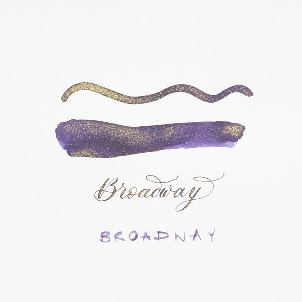Tom's Studio Shimmering Fountain Pen Ink in Broadway