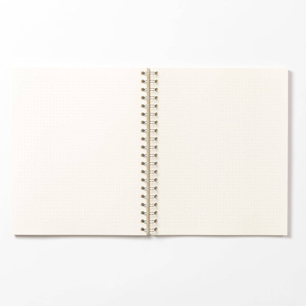 Coffeenotes Almond Wirebound Notebook - Dotted