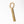 Scrivener's Tools Pen Carabiner in Gold with Tom's Studio Field Mouse pen in Brass attached via loop lid