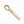 Scrivener's Tools Pen Carabiner in Bronze with Tom's Studio Field Mouse pen in Blush attached via brass loop lid