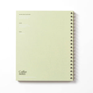 Coffeenotes Kiwi Wirebound Notebook - Dotted