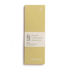 Coffeenotes Olive List Pad