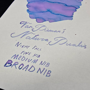 Van Dieman's Ink Nightfall Fountain Pen Ink
