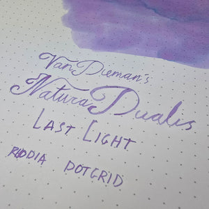 Van Dieman's Ink Last Light Fountain Pen Ink