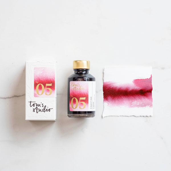 Tom's Studio Fountain Pen Ink in Cassis