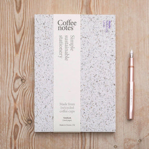 Coffeenotes A5 Layflat Notebook in Seaweed