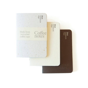 Coffeenotes A7 Notebooks in Cafe - 3pk