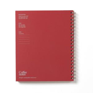 Coffeenotes Valentine Wirebound Notebook - Lined