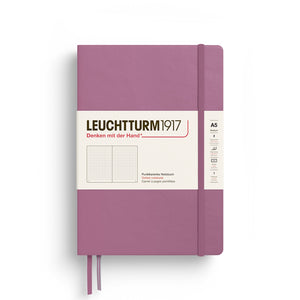 Leuchtturm1917 A5 Hardcover Notebook in Dusty Rose