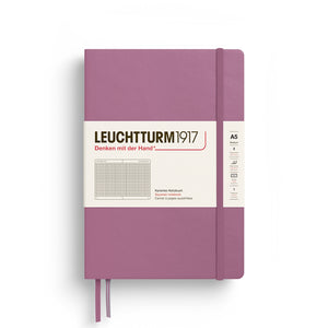 Leuchtturm1917 A5 Hardcover Notebook in Dusty Rose