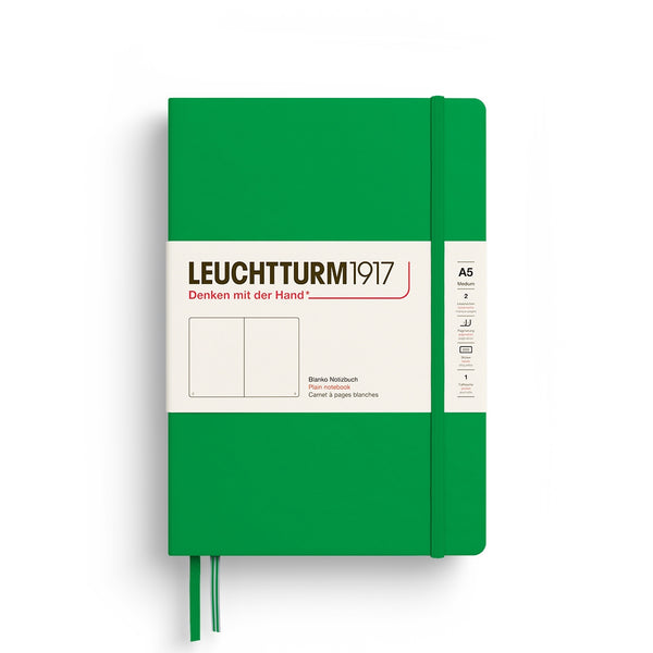 Leuchtturm1917 A5 Hardcover Notebook in Spring Leaf - 251 Pages