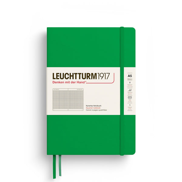 Leuchtturm1917 A5 Hardcover Notebook in Spring Leaf - 251 Pages