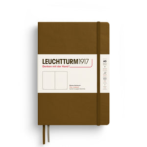 Leuchtturm1917 A5 Hardcover Notebook in Spice Brown