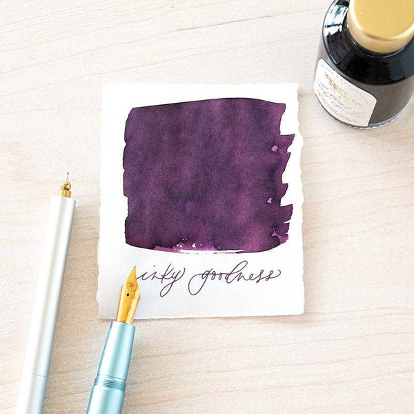 Tom's Studio Fountain Pen Ink in Damson