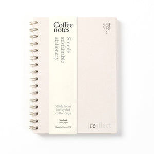 Coffeenotes Grape Wirebound Notebook - Lined