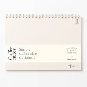 Coffeenotes A4 Undated Weekly Planner in Grape