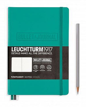 Leuchtturm1917 A5 Bullet Journal in Emerald - 240 Pages