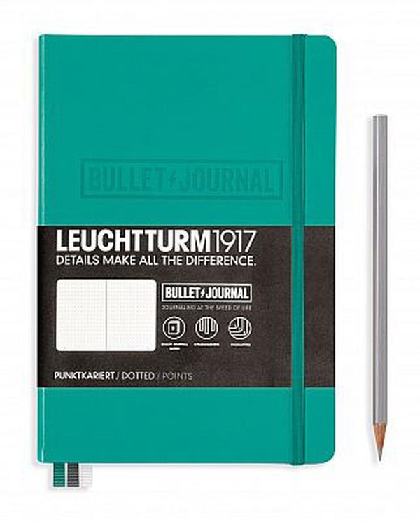 Leuchtturm1917 A5 Bullet Journal in Emerald - 240 Pages