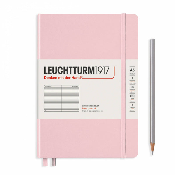 Leuchtturm1917 A5 Hardcover Notebook in Powder - 251 Pages