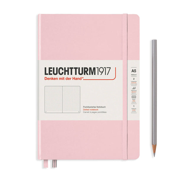 Leuchtturm1917 A5 Hardcover Notebook in Powder - 251 Pages