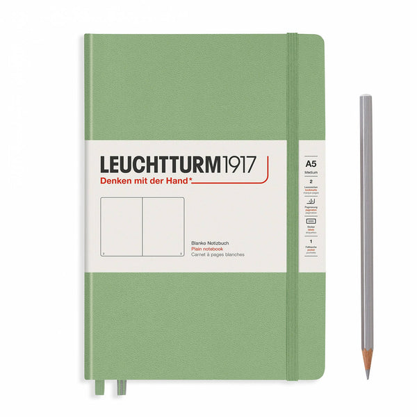 Leuchtturm1917 A5 Hardcover Notebook in Sage - 251 Pages