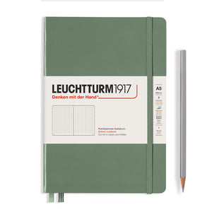 Leuchtturm1917 A5 Hardcover Notebook in Olive