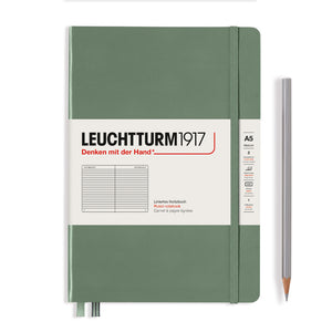 Leuchtturm1917 A5 Hardcover Notebook in Olive