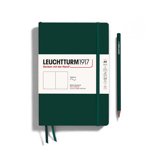 Leuchtturm1917 A5 Softcover Notebook in Forest Green