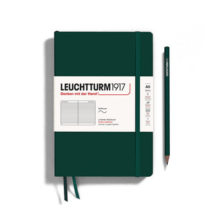 Leuchtturm1917 A5 Softcover Notebook in Forest Green