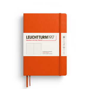 Leuchtturm1917 A5 Hardcover Notebook in Pumpkin