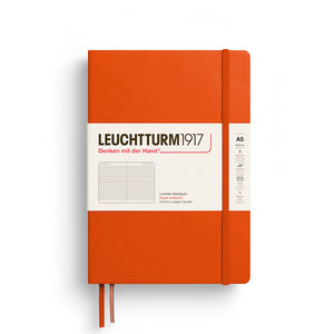 Leuchtturm1917 A5 Hardcover Notebook in Pumpkin