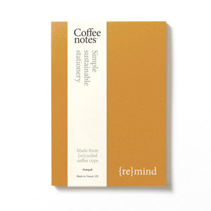 Coffeenotes A5 Organiser Pad in Pils