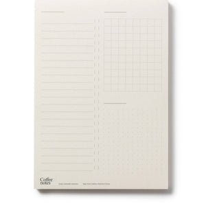 Coffeenotes A5 Organiser Pad in Orange