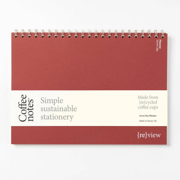 Coffeenotes Cherry Undated Weekly Planner